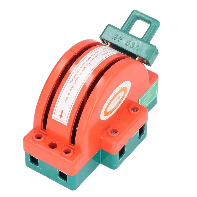 Wal front HK11 Double Throw Knife Switch, Bidirectional Electric Reversing Switch for Converting Between Industrial, Household, and Power Systems - Image 1